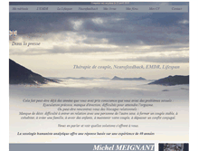 Tablet Screenshot of meignant.com